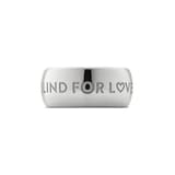 Gucci Blind For Love Sterling Silver 9mm Ring