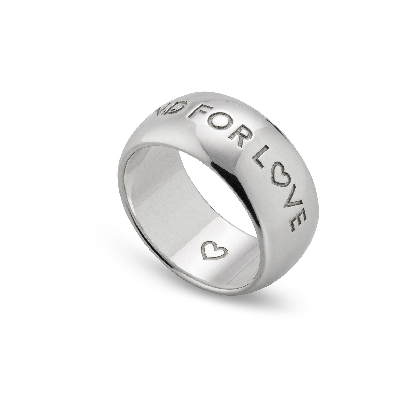 Gucci Blind For Love Sterling Silver 9mm Ring Gucci Blind For Love Sterling Silver 9mm Ring