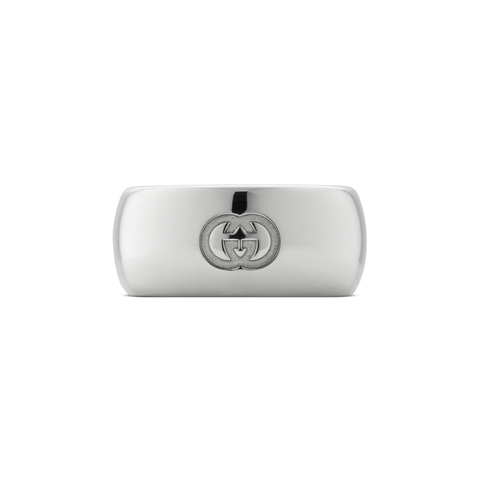 Gucci Blind For Love Sterling Silver 9mm Ring Gucci Blind For Love Sterling Silver 9mm Ring
