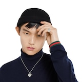 Gucci Blind For Love Sterling Silver 9mm Ring