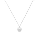 Gucci Blind For Love Sterling Silver Heart Pendant Necklace