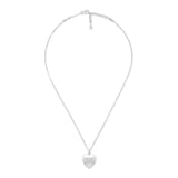 Gucci Blind For Love Sterling Silver Heart Pendant Necklace