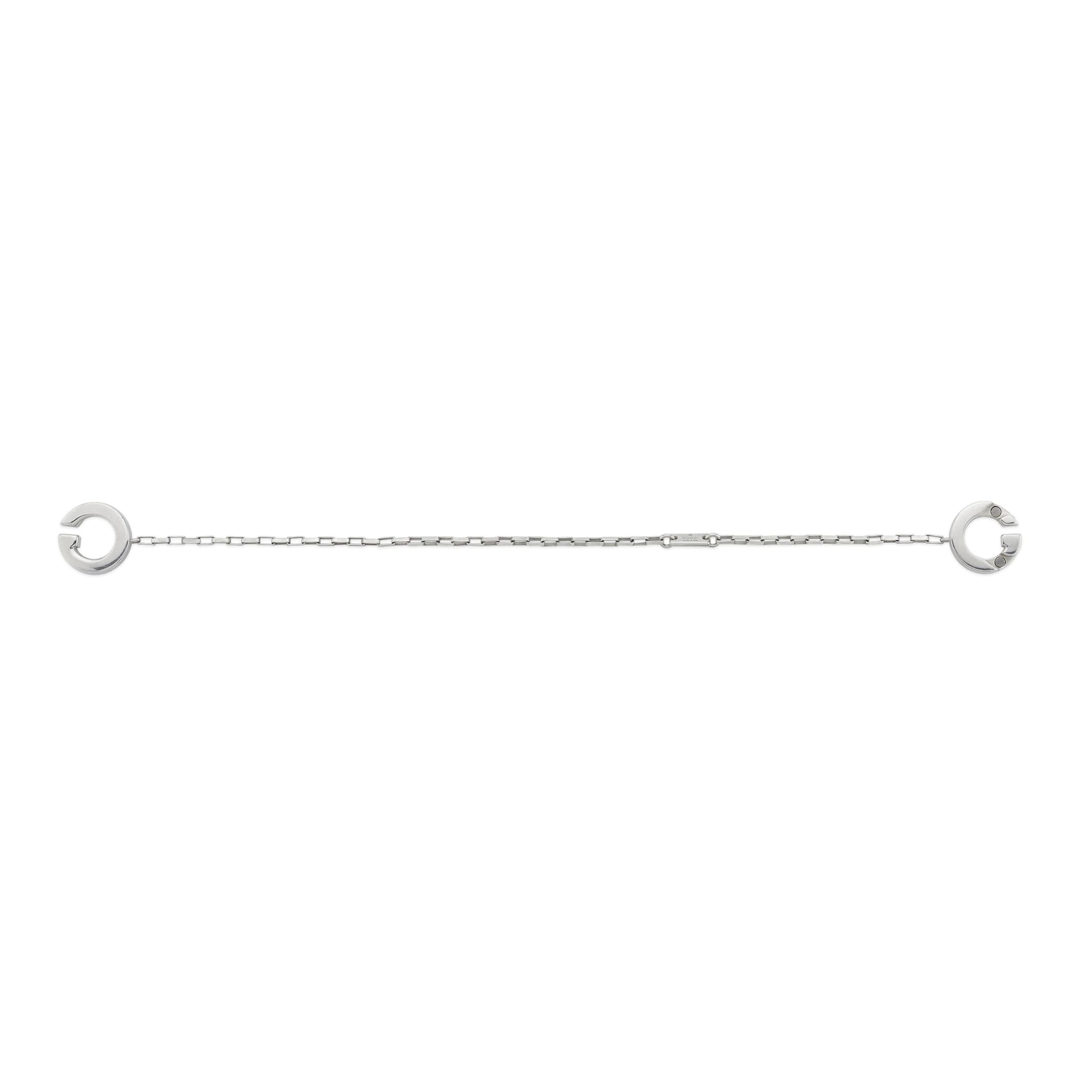 Gucci Gucci Interlocking Sterling Silver Bracelet - 17cm Gucci Gucci Interlocking Sterling Silver Bracelet - 17cm