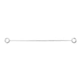 Gucci Gucci Interlocking Sterling Silver Bracelet - 17cm