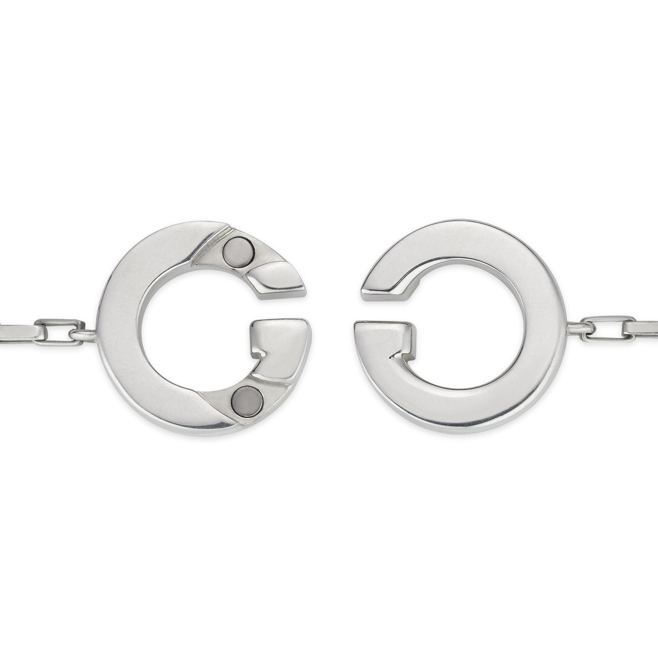Gucci Gucci Interlocking Sterling Silver Bracelet - 17cm Gucci Gucci Interlocking Sterling Silver Bracelet - 17cm