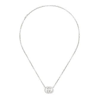 Gucci Gucci Interlocking Sterling Silver Pendant Necklace Gucci Gucci Interlocking Sterling Silver Pendant Necklace