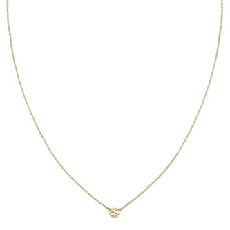 Gucci Gucci Interlocking 18ct Yellow Gold Pendant Necklace