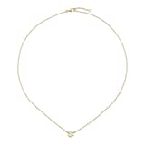 Gucci Gucci Interlocking 18ct Yellow Gold Pendant Necklace