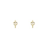Gucci Gucci Interlocking 18ct Yellow Gold Hoop Earrings