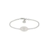 Gucci Gucci Crest Sterling Silver Boule Chain Bracelet