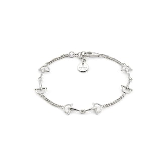 Gucci Gucci Staffa Sterling Silver Multi Link Chain Bracelet