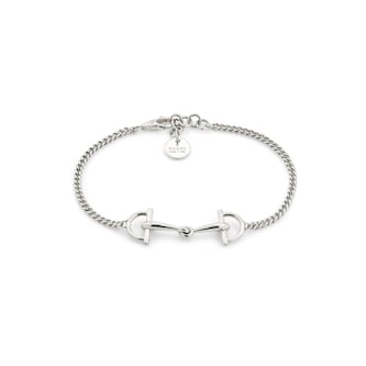 Gucci Gucci Staffa Sterling Silver Single Link Chain Bracelet Gucci Gucci Staffa Sterling Silver Single Link Chain Bracelet