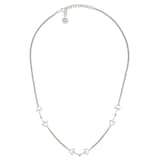 Gucci Gucci Staffa Sterling Silver Multi Link Chain Necklace