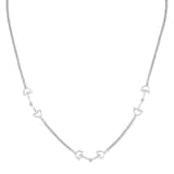 Gucci Gucci Staffa Sterling Silver Multi Link Chain Necklace