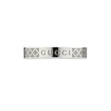 Gucci Gucci Diamante Sterling Silver Ring - 4mm