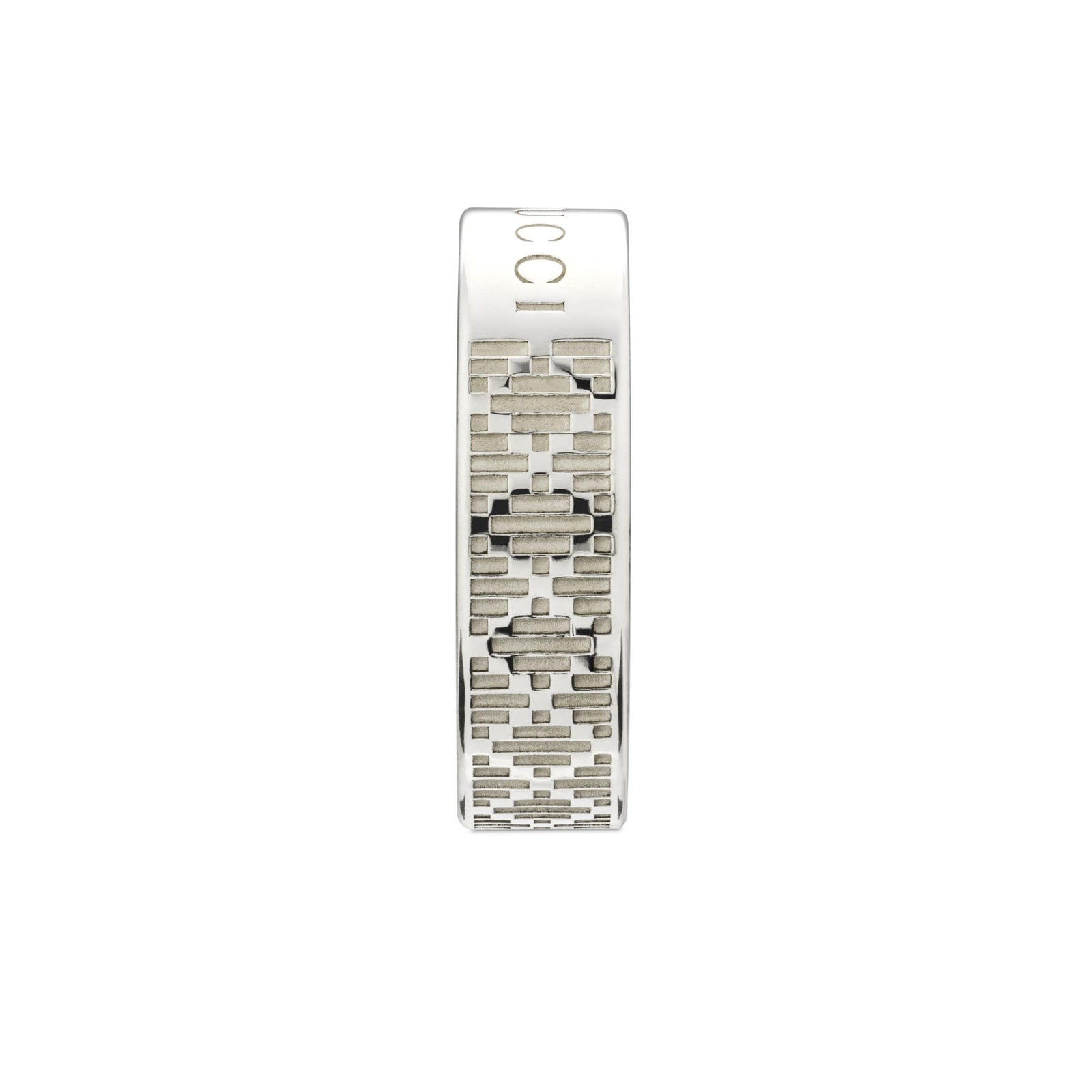 Gucci Gucci Diamante Sterling Silver Ring - 6mm