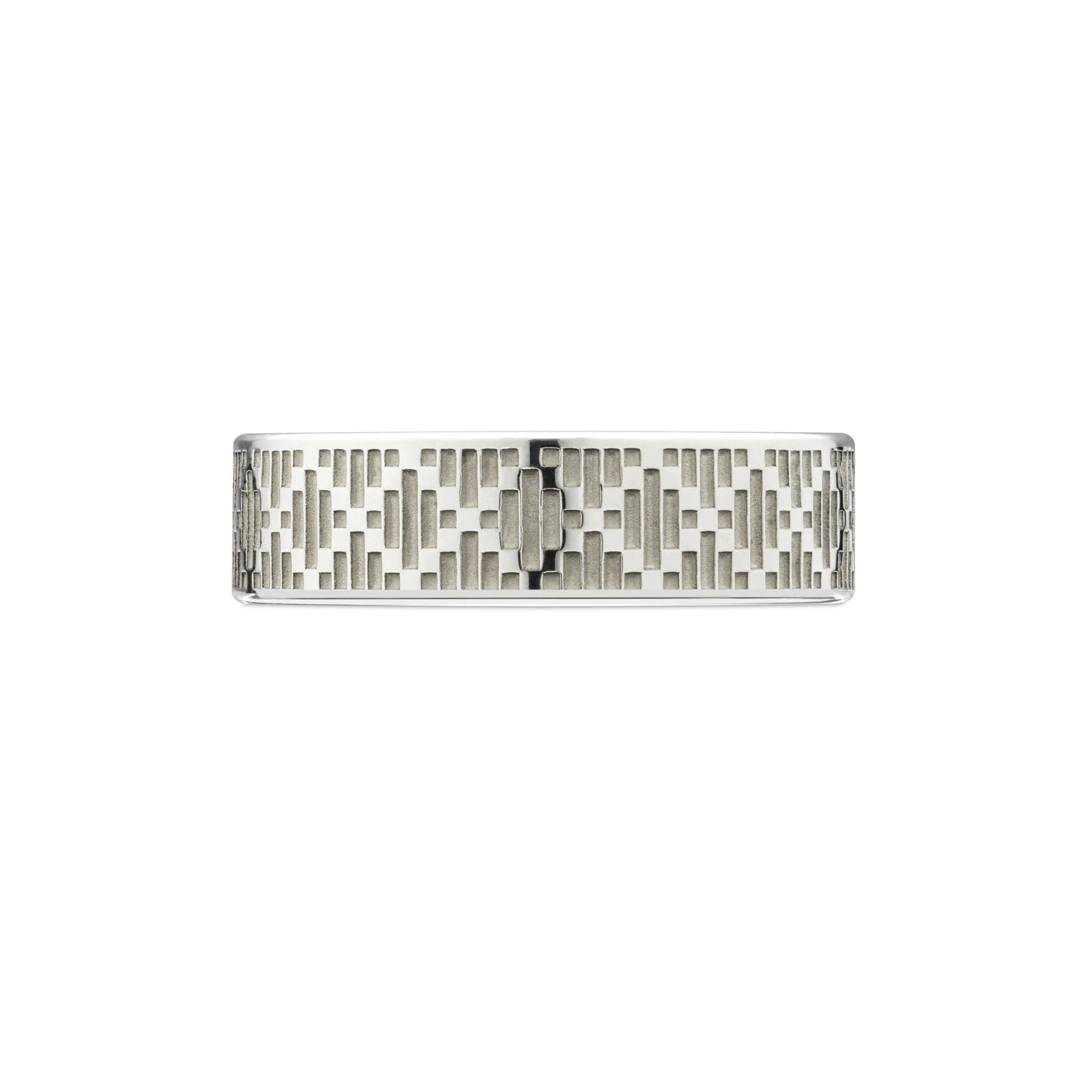 Gucci Gucci Diamante Sterling Silver Ring - 6mm