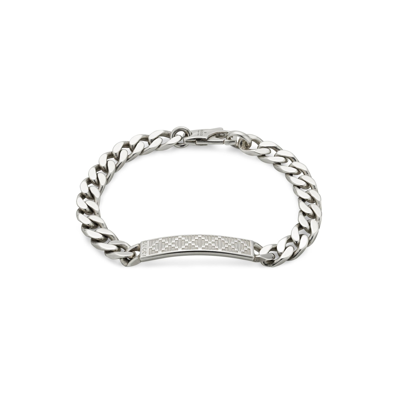 Gucci Gucci Diamante Sterling Silver Chain Bracelet Gucci Gucci Diamante Sterling Silver Chain Bracelet