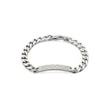 Gucci Gucci Diamante Sterling Silver Chain Bracelet
