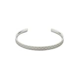 Gucci Gucci Diamante Sterling Silver Bangle