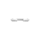 Gucci Gucci Link To Love 18K White Gold Studded Ring - Size 6.75