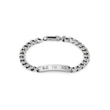Gucci Sterling Silver Gucci Ghost Bracelet - Size Large