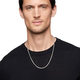 David Yurman Box Chain Necklace in Sterling Silver, 3.6mm