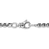 David Yurman Box Chain Necklace in Sterling Silver, 3.6mm