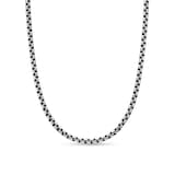 David Yurman Box Chain Necklace in Sterling Silver, 3.6mm