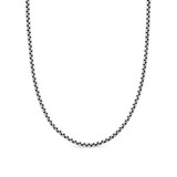 David Yurman Box Chain Necklace in Sterling Silver, 2.7mm