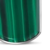 David Yurman Chevron Tag in Sterling Silver with Malachite, 27mm