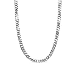 37360167 - Curb Chain Necklace in Sterling Silver, 8mm