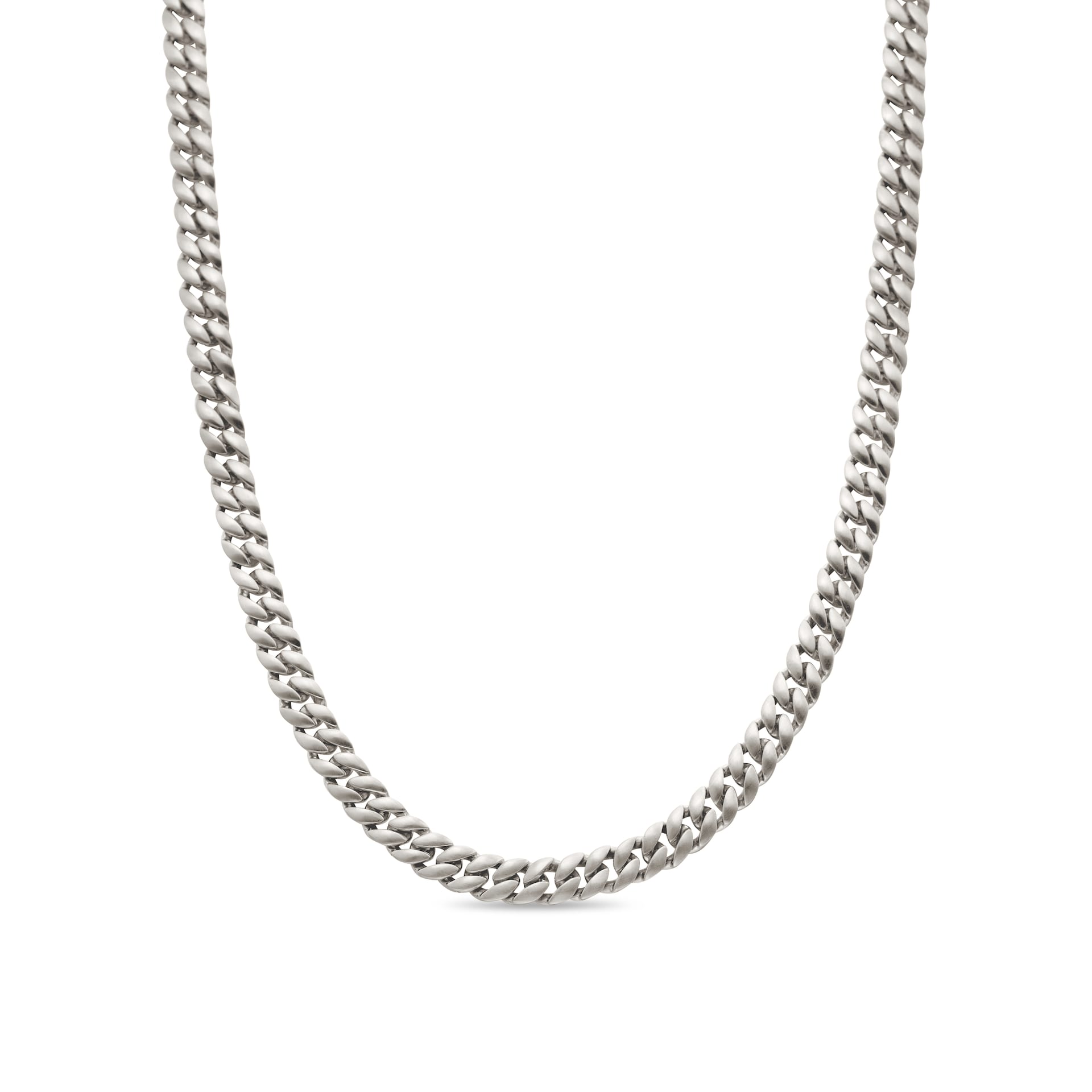 David Yurman Curb Chain Necklace in Sterling Silver, 6mm