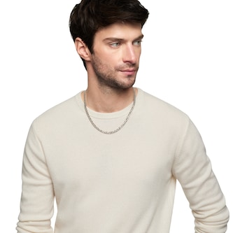 David Yurman Curb Chain Necklace in Sterling Silver, 6mm David Yurman Curb Chain Necklace in Sterling Silver, 6mm