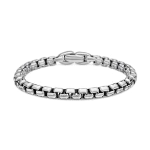 David Yurman Box Chain Bracelet in Sterling Silver, 5mm
