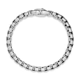 David Yurman Box Chain Bracelet in Sterling Silver, 5mm
