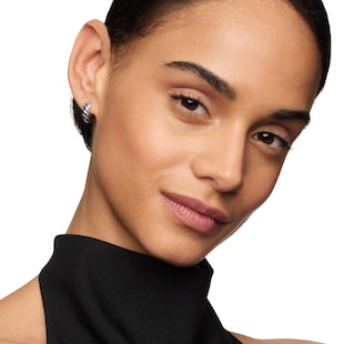 David Yurman Sculpted Cable Hoop Earrings in Sterling Silver, 14.4mm