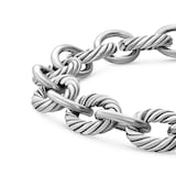 David Yurman Oval Link Chain Bracelet in Sterling Silver, 10mm