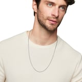David Yurman Box Chain Necklace in Sterling Silver, 2.7mm