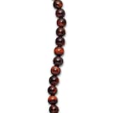 David Yurman Spiritual Beads Bracelet In Sterling Silver With Red Tiger's Eye, 6mm