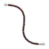 David Yurman Spiritual Beads Bracelet In Sterling Silver With Red Tiger's Eye, 6mm