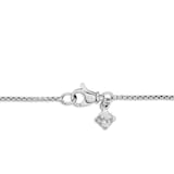 David Yurman Starburst Station Chain Necklace In Sterling Silver With Diamonds, 9.5mm