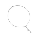 David Yurman Starburst Y Necklace In Sterling Silver With Diamonds