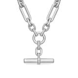 David Yurman Lexington Chain Necklace In Sterling Silver With Diamonds, 9.8mm