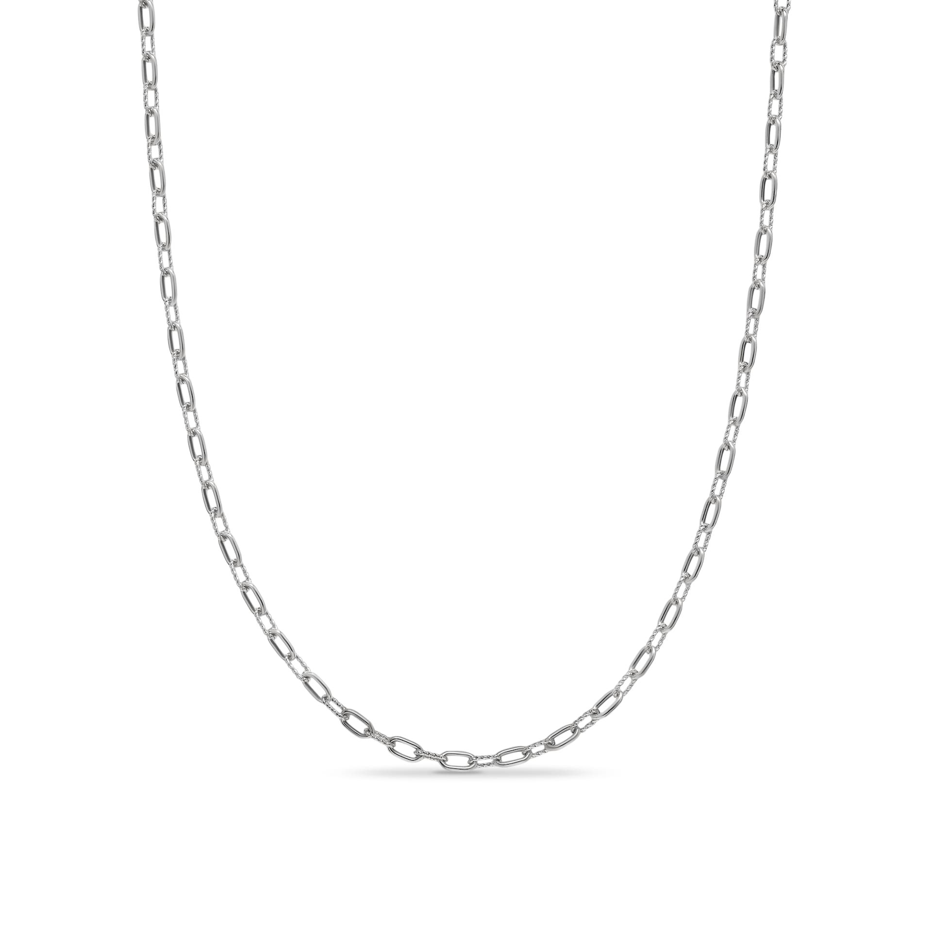 David Yurman DY Madison® Chain Necklace In Sterling Silver, 3mm