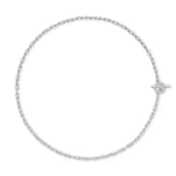 David Yurman DY Madison® Toggle Chain Necklace In Sterling Silver With Diamonds, 3mm