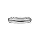 David Yurman DY Mercer™ Band Ring In Sterling Silver, 3.7mm