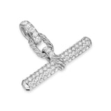 David Yurman DY Madison® Toggle Pendant In Sterling Silver With Diamonds, 29mm