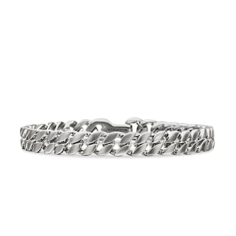David Yurman Curb Chain Bracelet in Sterling Silver, 8mm