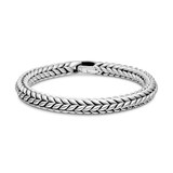 David Yurman Chevron Bead Bracelet in Sterling Silver, 8mm